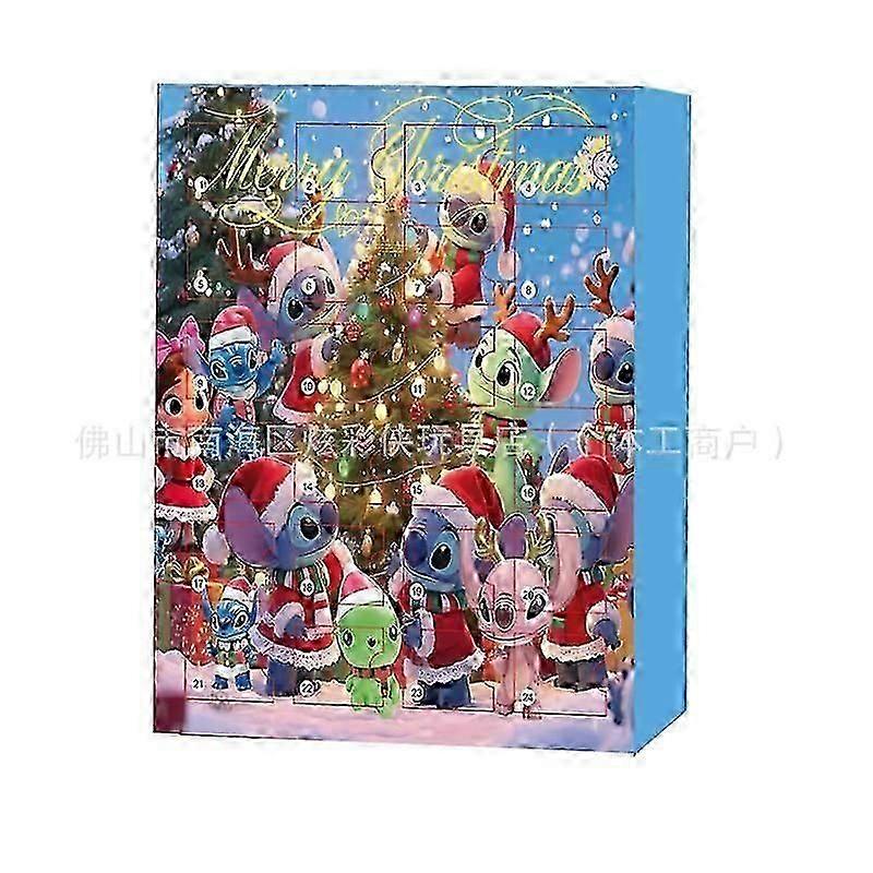 Exquisite Stitch Lilo and Stitch Christmas Advent Calendar Gift ChristmasAdvent Children's Blind Box
