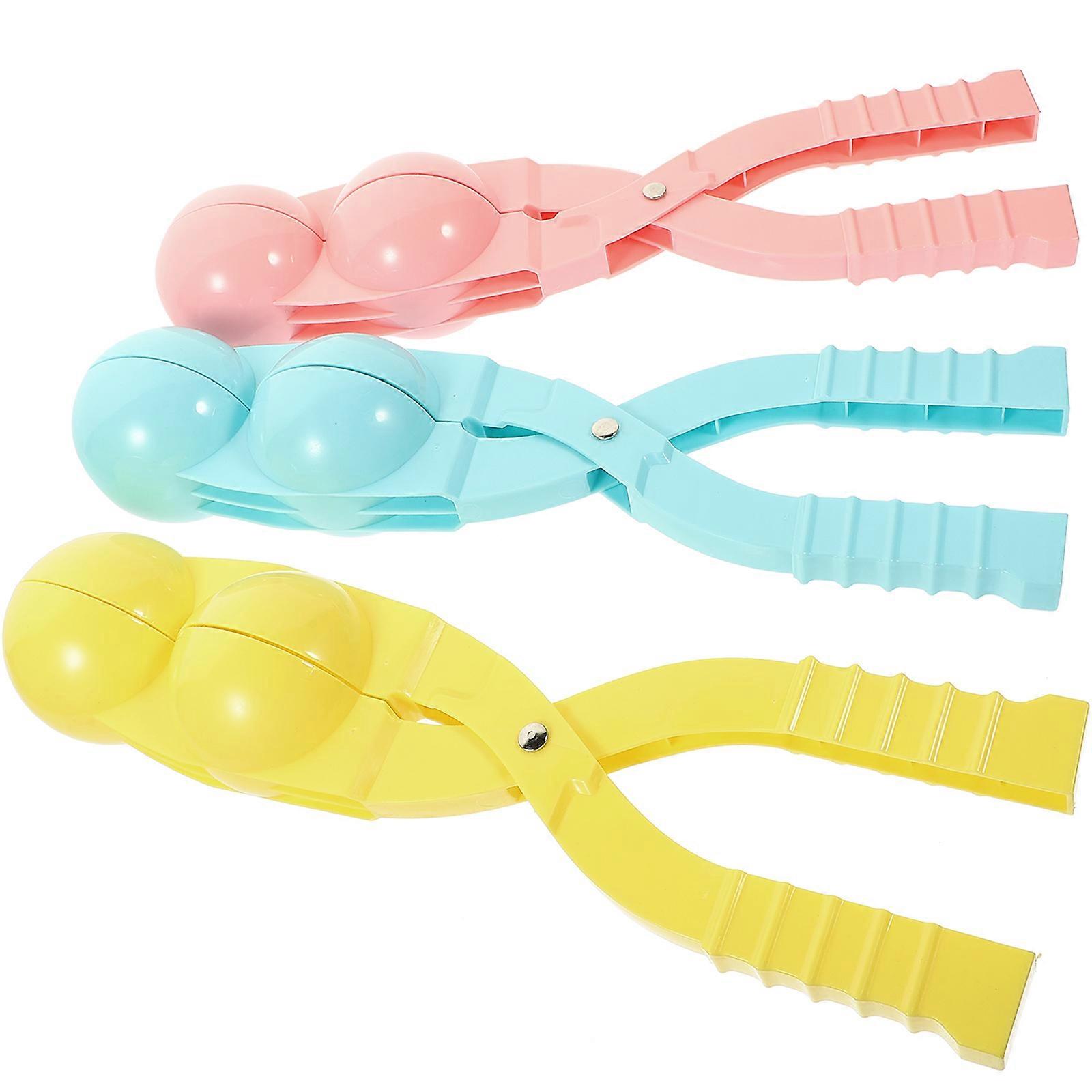 Kids Making Tool with 3Pcs Plastic Clamps for Fun