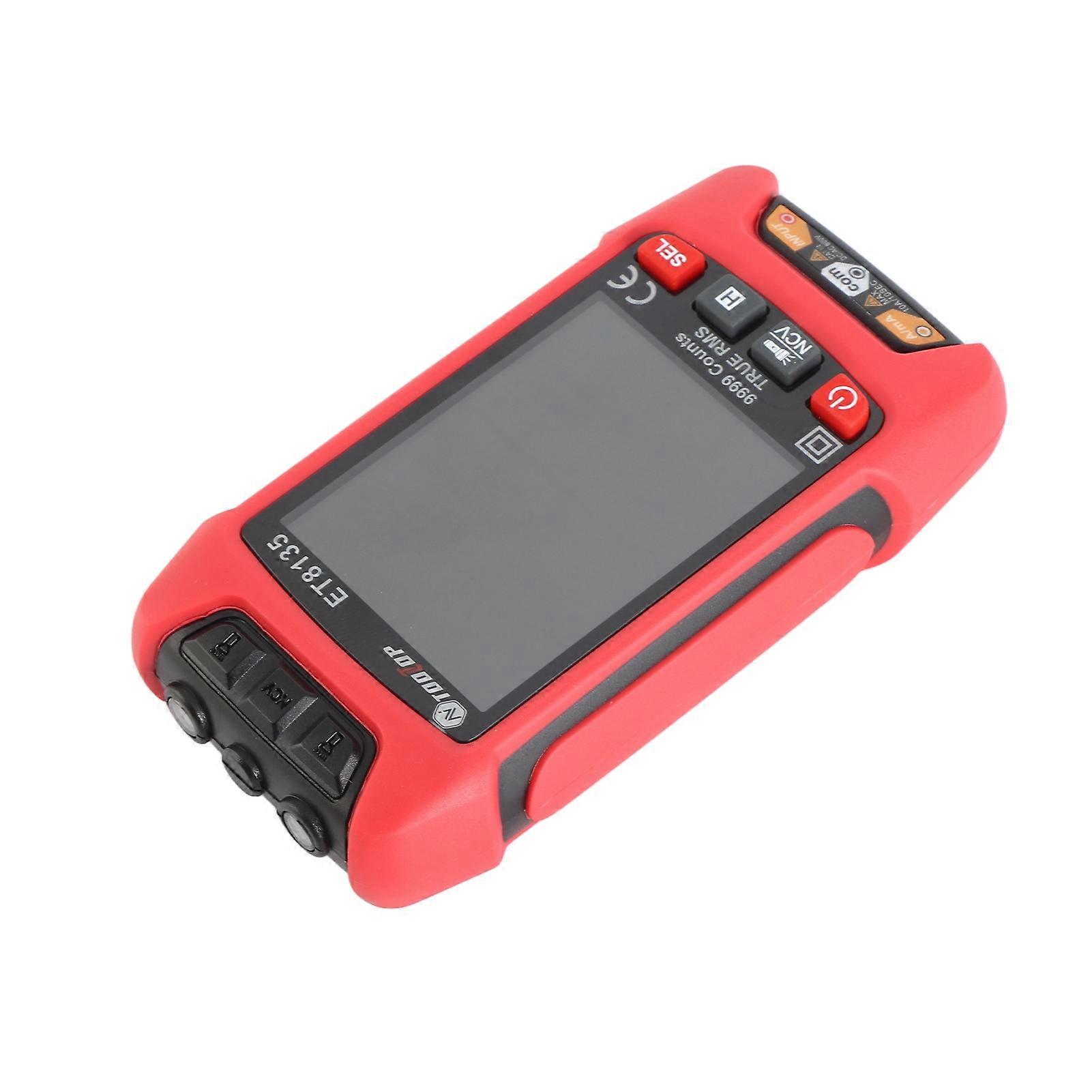 Multimeter 9999 Counts Digital Color Display AC/DC Voltage AC/DC Current Digital Multimeter for Electrician Industry