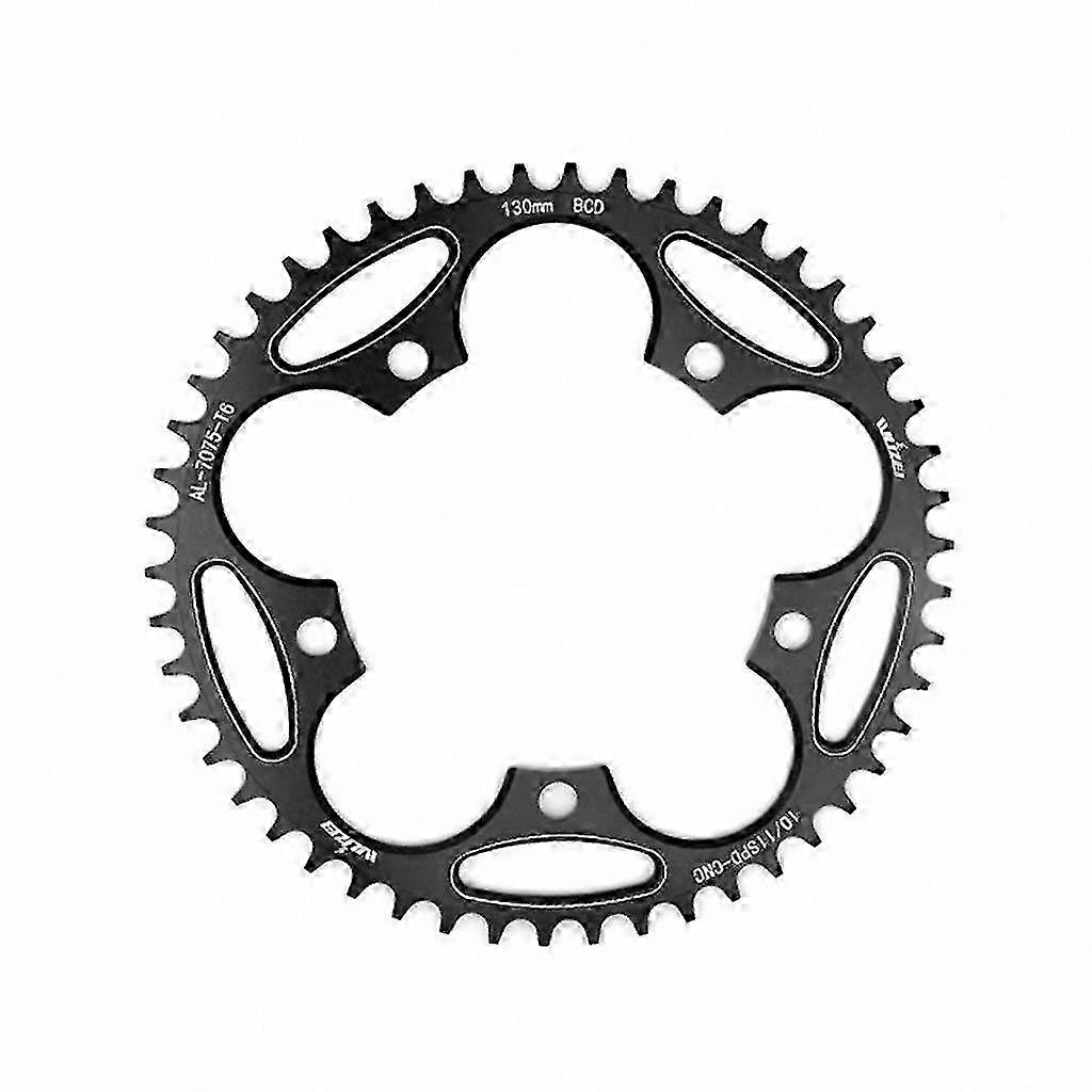 MTB Yol Bisikleti 50-60T Uyumluluğu için Yuvarlak Dar Geniş Dişliler 130BCD Zincir Çarkı