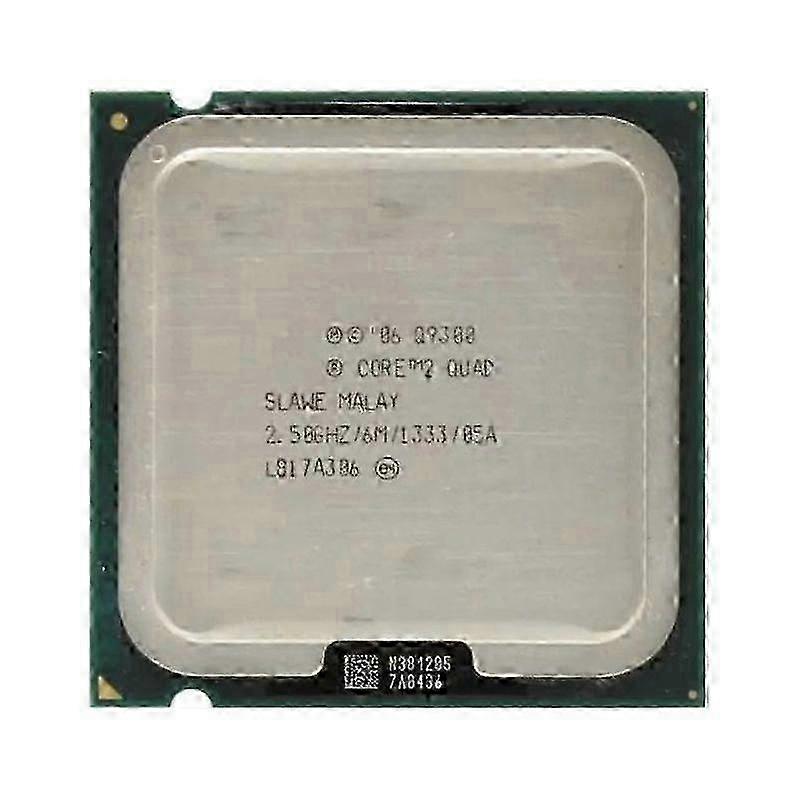 Core 2 Quad Q9300 CPU Socket 775 4 tråder 2,50 GHz 6 MB L2-hurtigbuffer 95 W TDP