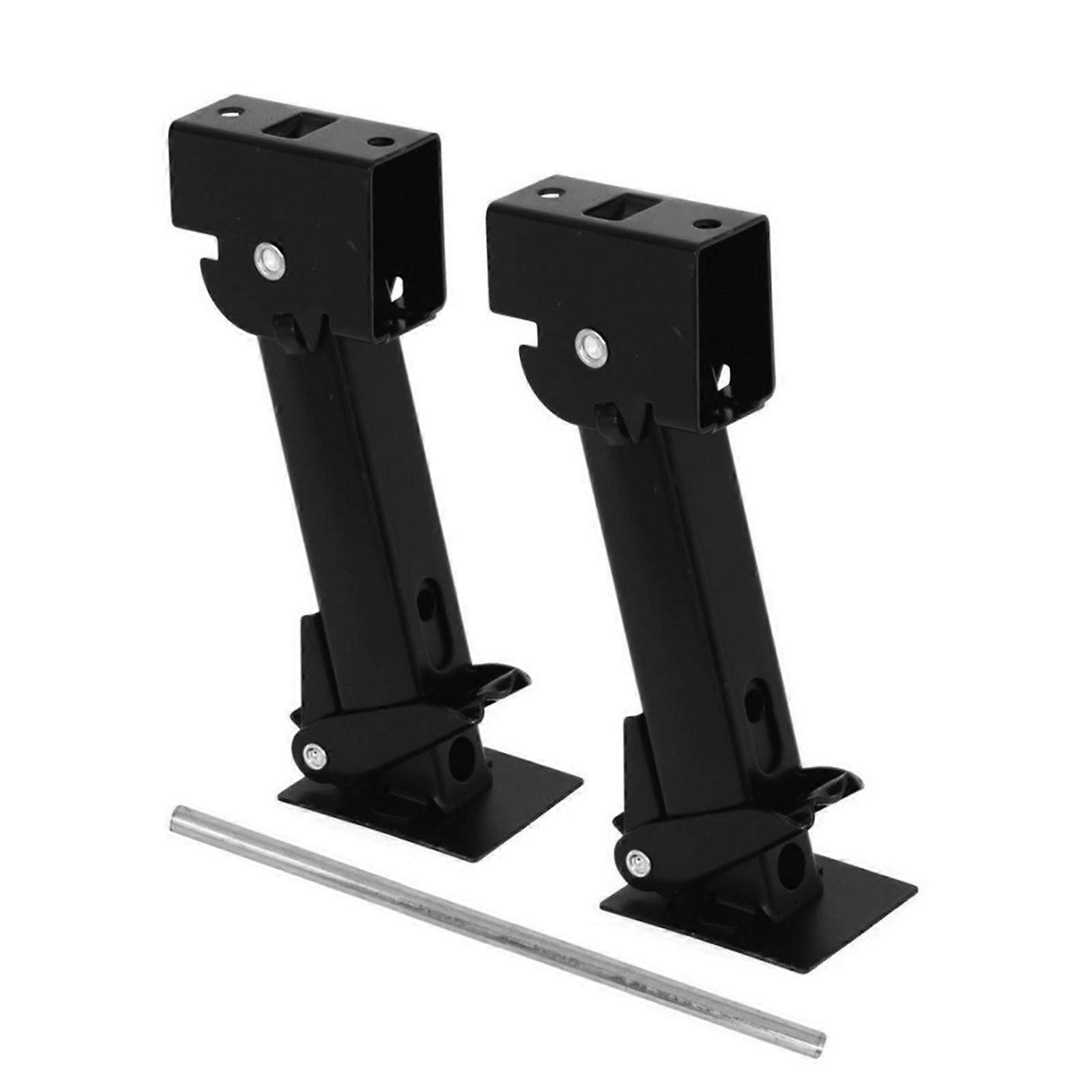 Strong Folding RVer Lift 450kg Load Capacity Tool Free Quick Setups Stabilizers Legs for Travel Trailers & RVs Multicolor