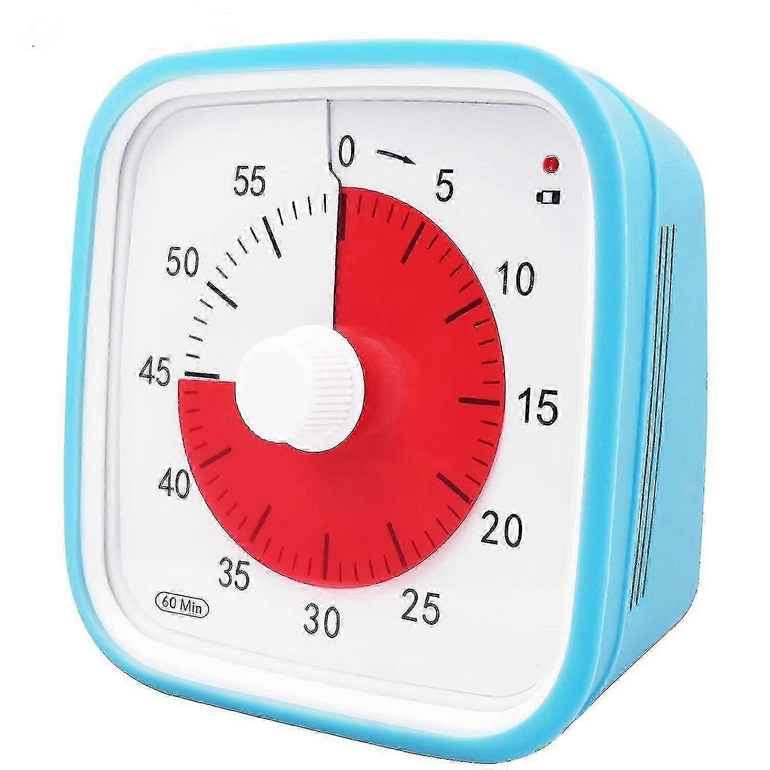 60 Minutes Education Edition - Visual Timer For Children's Classroom Learning, Elementary Teacher Desk Clock, Home Learning Tool And S