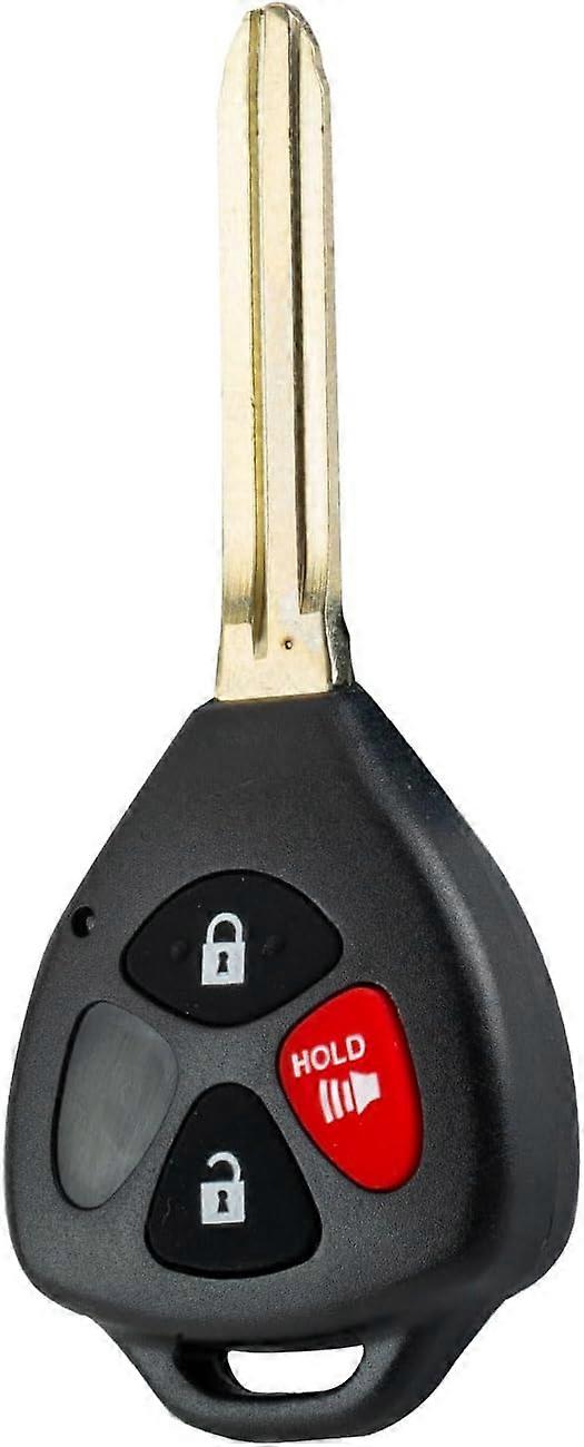 Car Key Fob 4D67 Chip Replacement for Toyota 2006-2010 RAV4 2008-2013 Scion XB 3 Button HYQ12BBY (1)