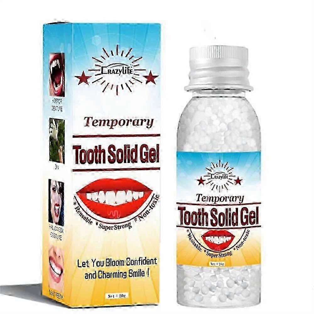 Moldable False Teeth Temporary Tooth Gap Repair Broken Teeth Filling Solid Glue