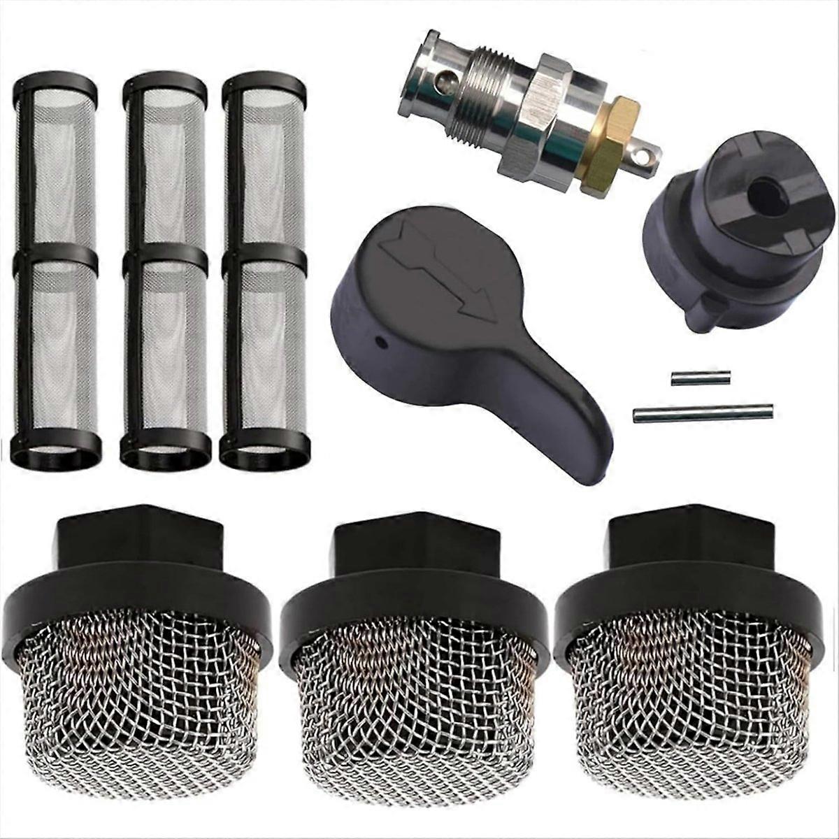 Filter Set & 235014 Prime Valve,Drain Valve Replacement Kit