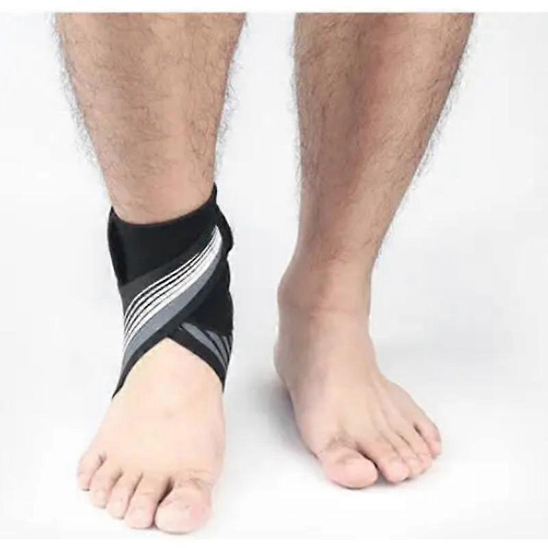 1 Sports Ankle Support Bracket Adjustable Sprain Compression Ankle Jacket
