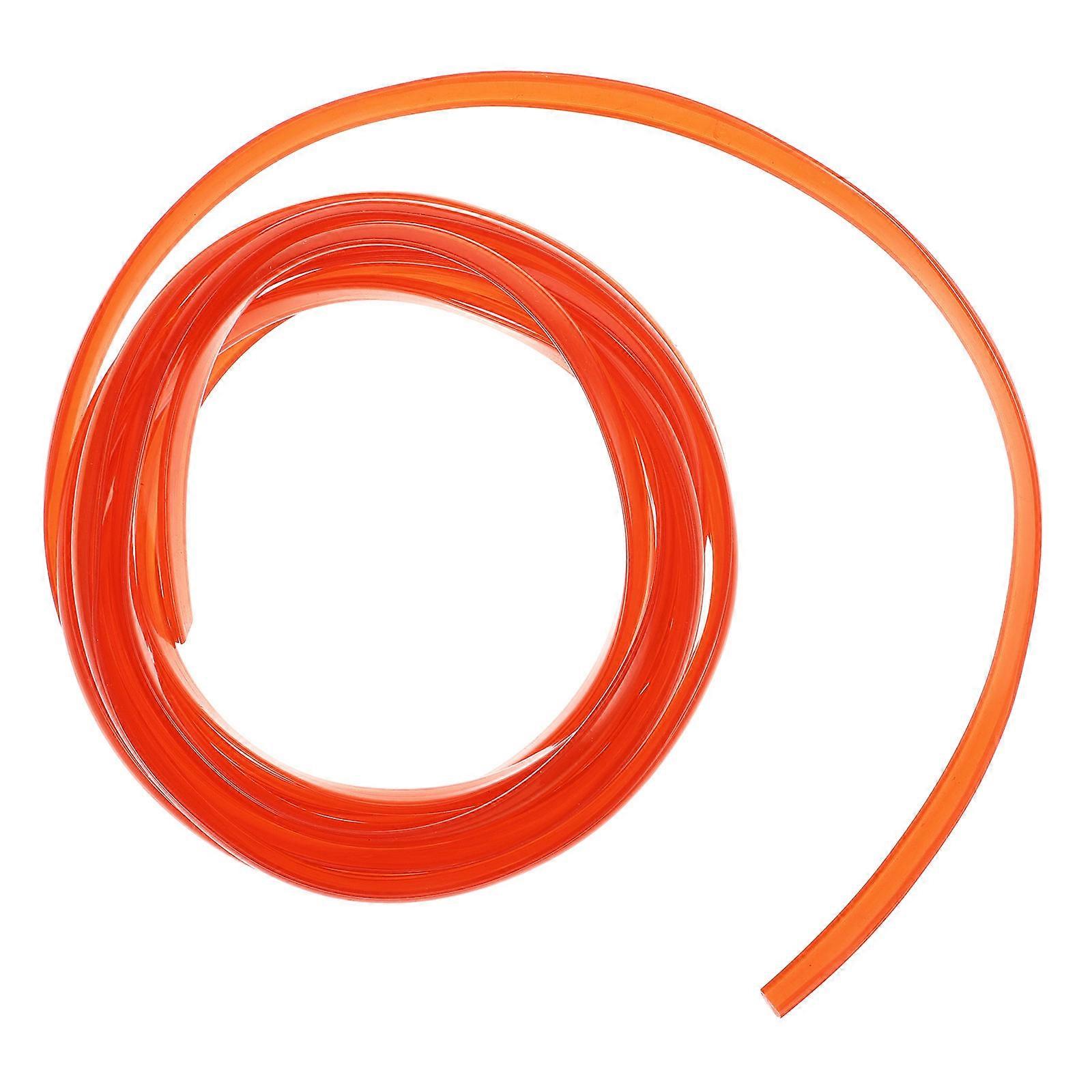 Durable Red Car Door Edge Protectors with Invisible Design for Car Owners Scratch-Resistant 3 Meter Length 1Pcs