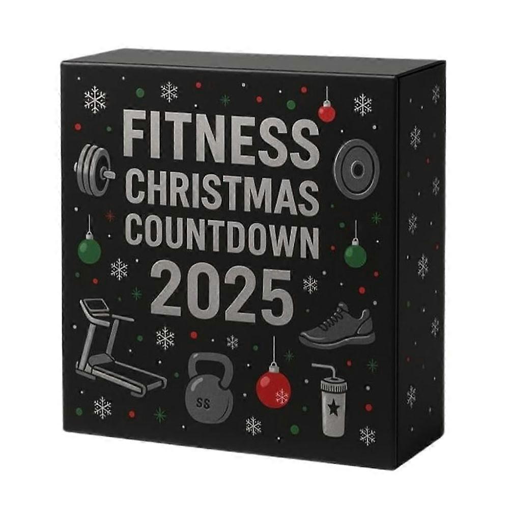 2D Ακρυλικό Σχεδιασμός Γυμναστηρίου Advents Ημερολόγιο Χριστουγεννιάτικο Δέντρο Στολίδι Κρεμαστό Μενταγιόν Ημερολόγιο Εξοπλισμού Γυμναστικής