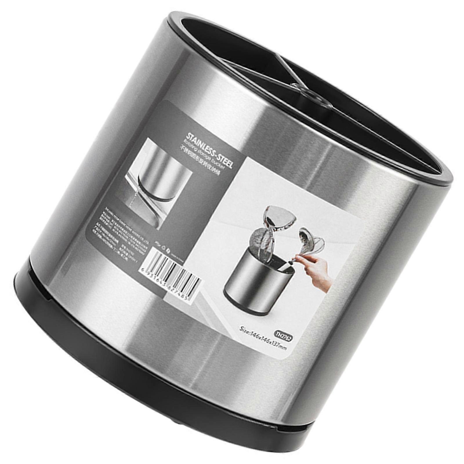 Whirling Kitchen Tool Planner Rustless Countertop Storage With Not Slip Base And Effluent Cavities Multicolor