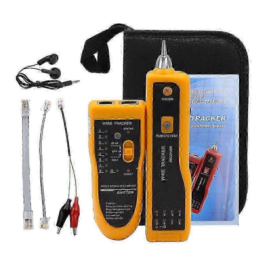 LAN Ethernet Cable Tester with RJ11 RJ45 Line Finder