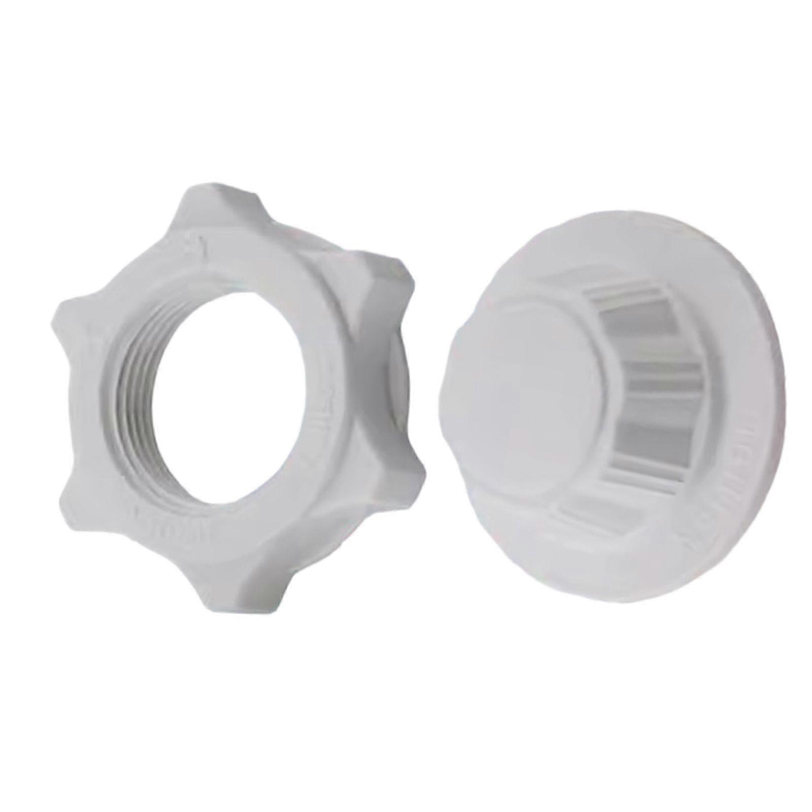 1 Set Fan Nut Pack Fixed Nut Fan Lock Screw Fittings Fan Repair Part ABS Texture Fan Stability Screw for Fan Enthusiasts  White