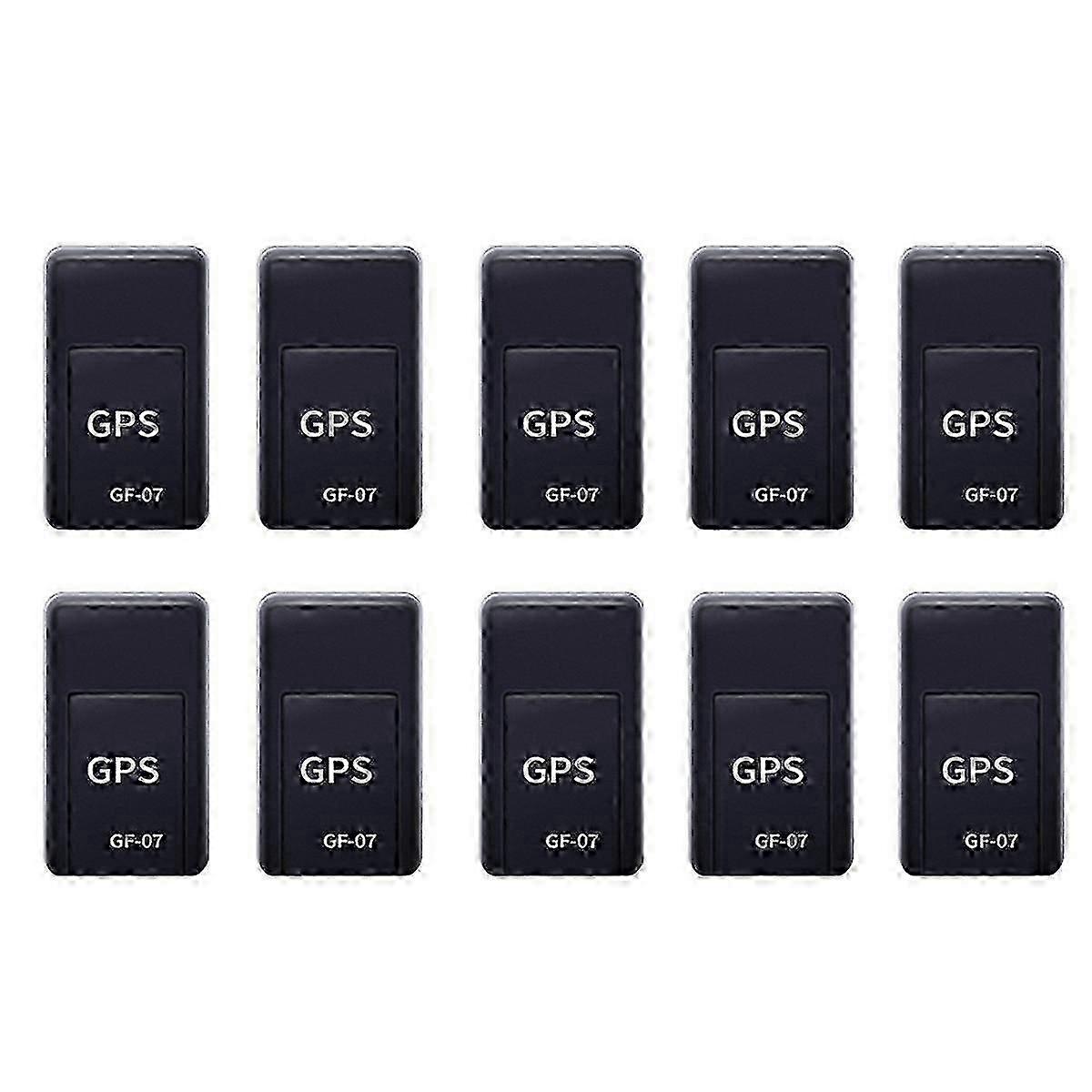 ​10 Pack GF07 Mini Magnetic GPS Trackers For Real Time Vehicle Location Monitoring​