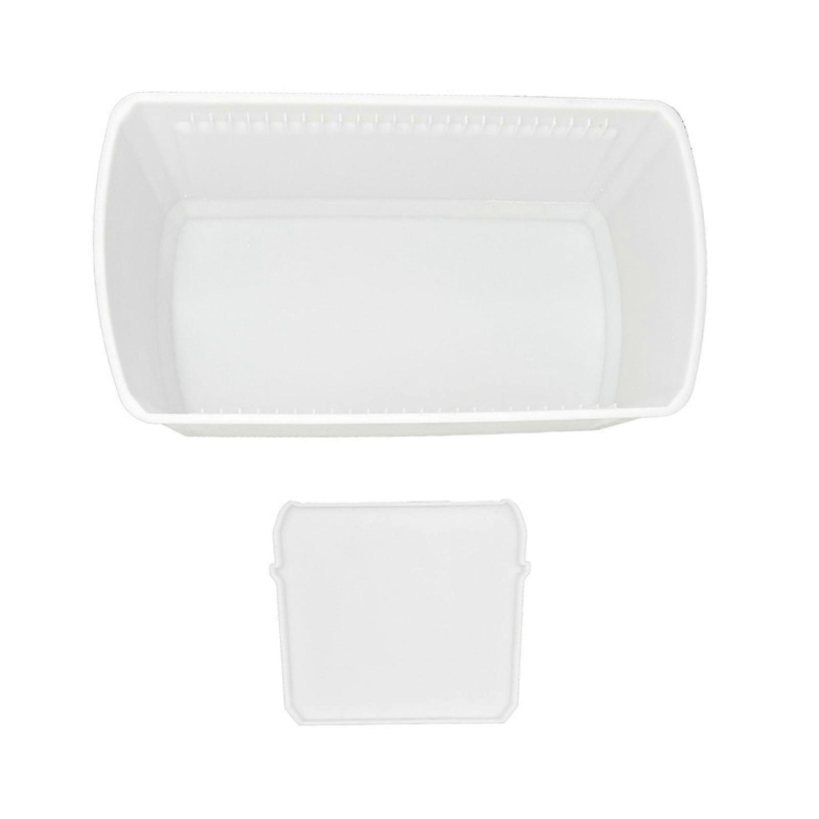 Practical Bread Storage Container Convenient Divider Smart Bread Bin Practical Box Separator Dustproof Bread Storage Multicolor