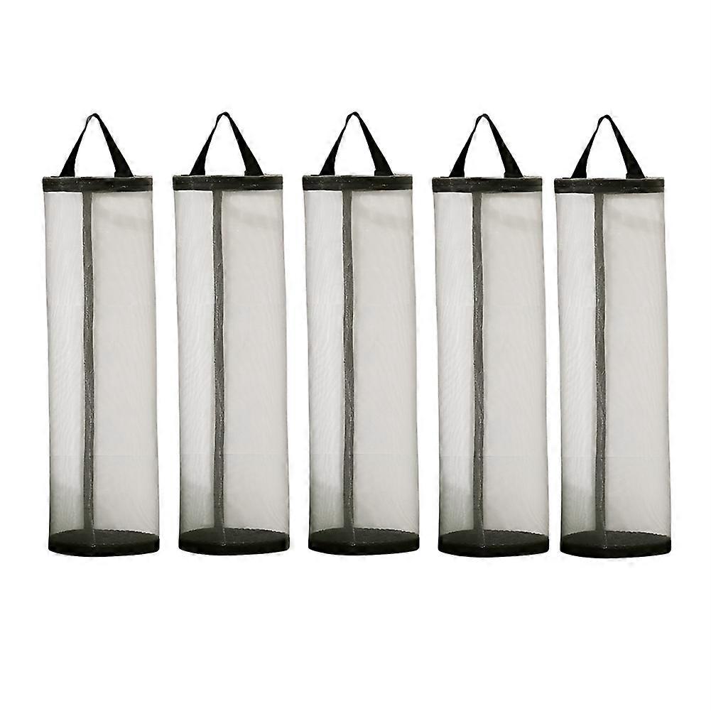 WallMounted Garbage Bag Kitchen Hanging Visual Storage Magic NoPunch PullOut Plastic Bag Storage