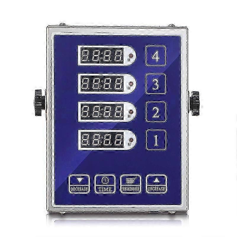 Cooking timer for professional kitchens with multiple alarms