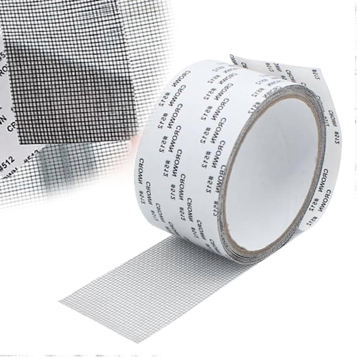 Screen  Tape Strong Adhesive SelfStick Patch for Window and Door Mesh (Gray)