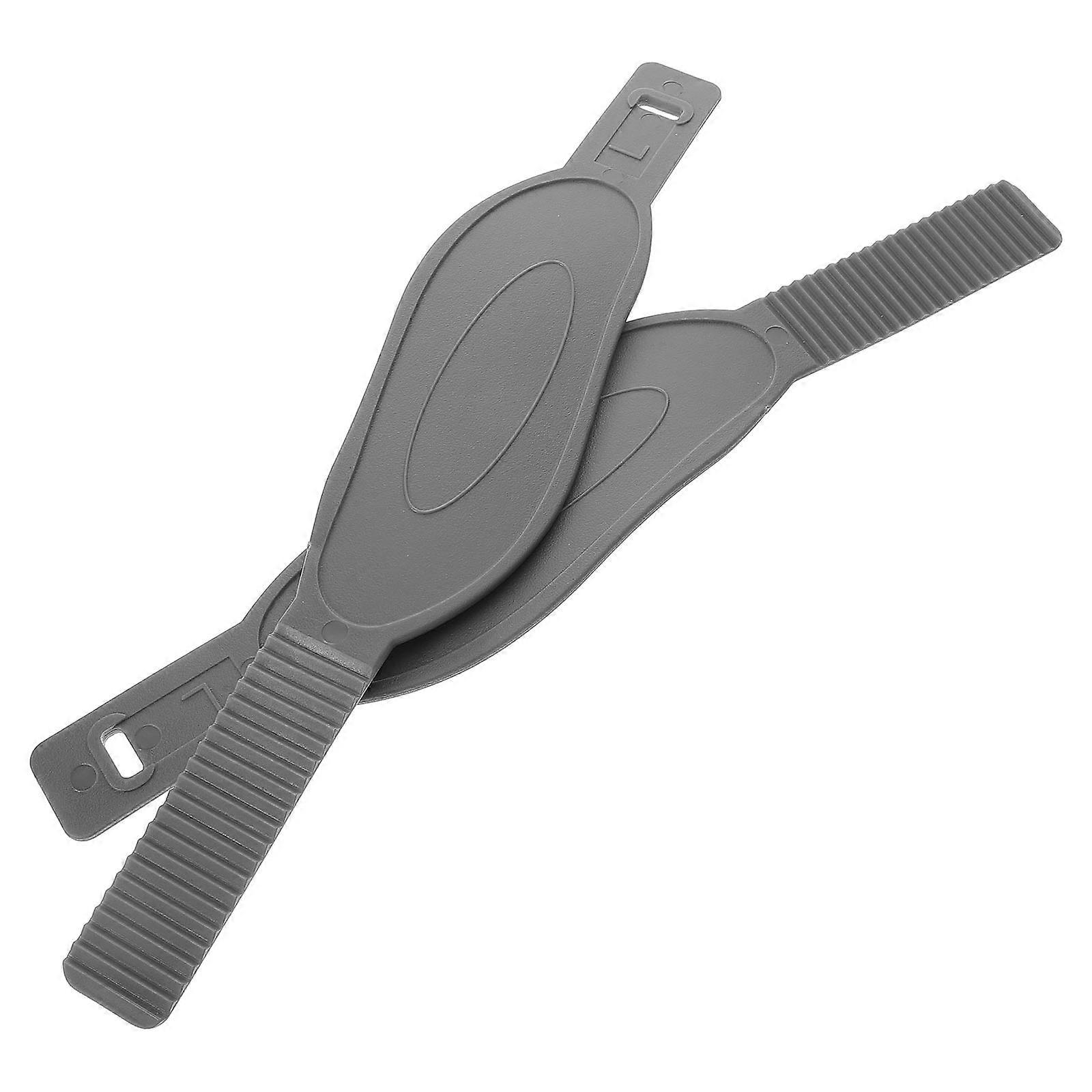 PP Material Adjustable Pedal Straps for Exercise Bike 2Pcs Set