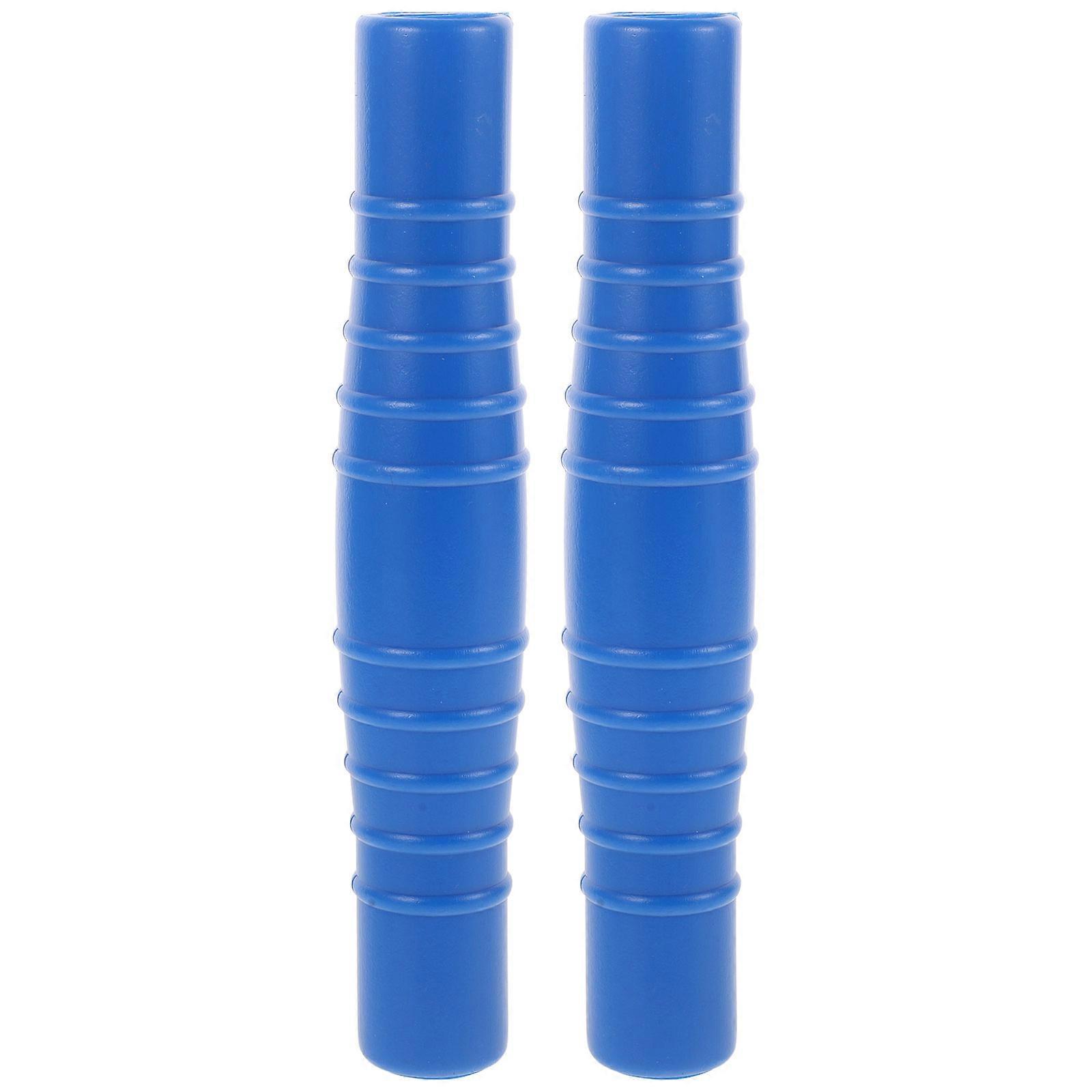 Swimming Pools Hose Adapter Pipe Joint for Vacuum Cleaning 2Pcs Blue
