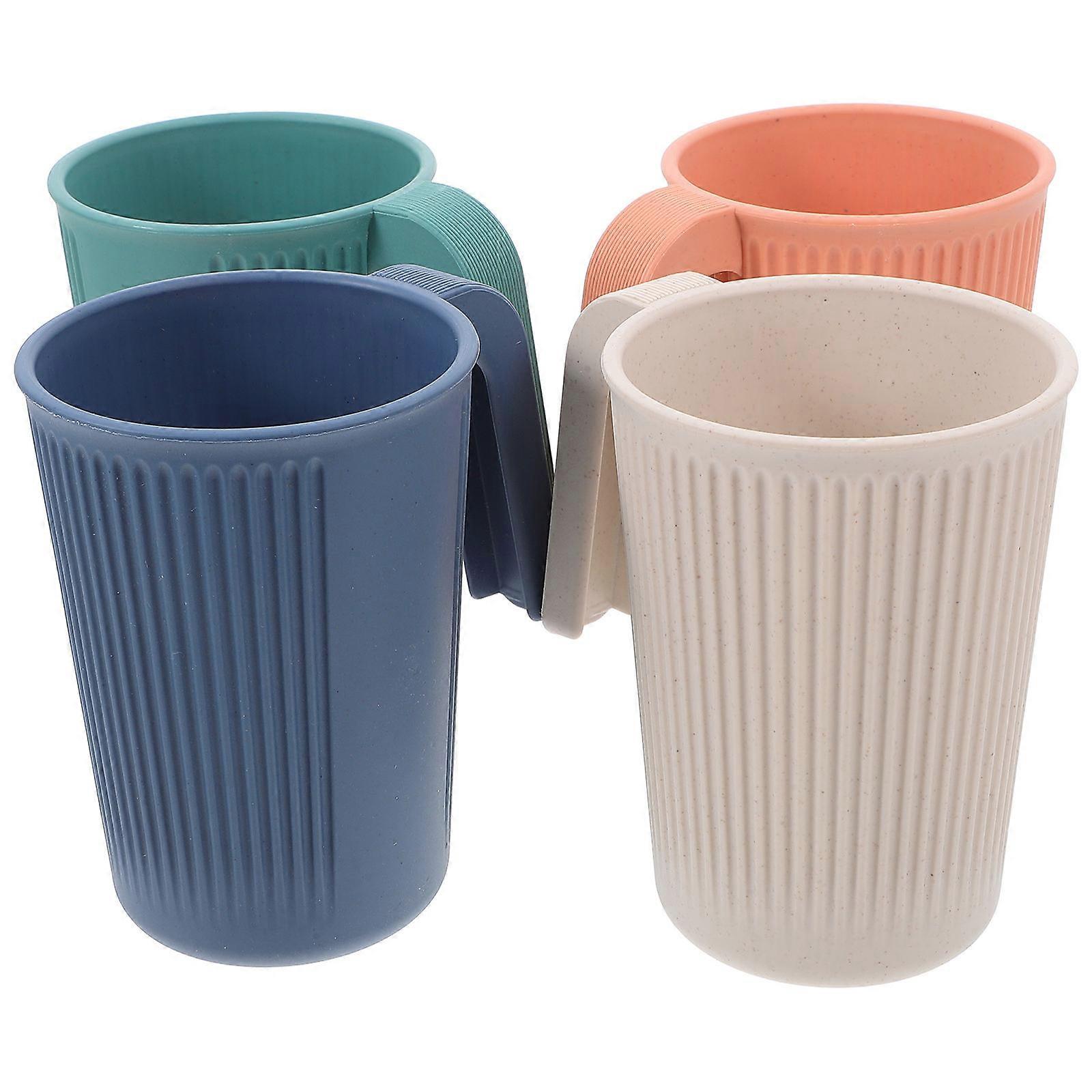 Drinking Cups Reusable Cup Set for Kitchen 4Pcs Kids Cups