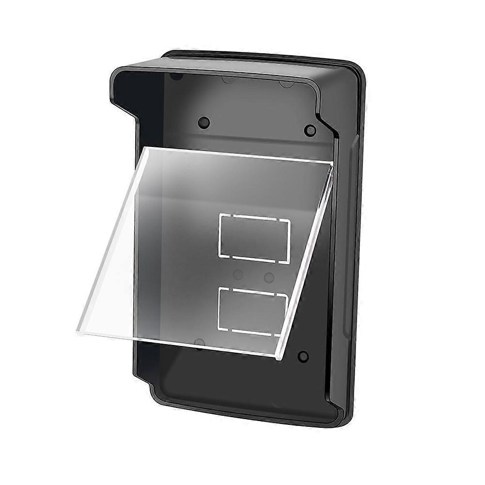 Outdoor Waterproof Cover Rain Proof Shell with Transparent Panel for Access Control System Face Recognition Machines