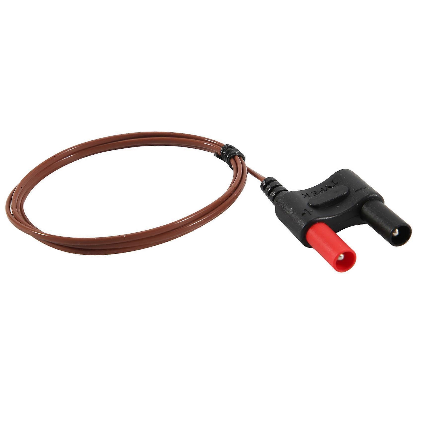 80BK-A Type K Thermocouple, Temperature Bead Probe for Fluke Multimeter F17B+ F116C F87-V F28LL F179 F287 F289 F189