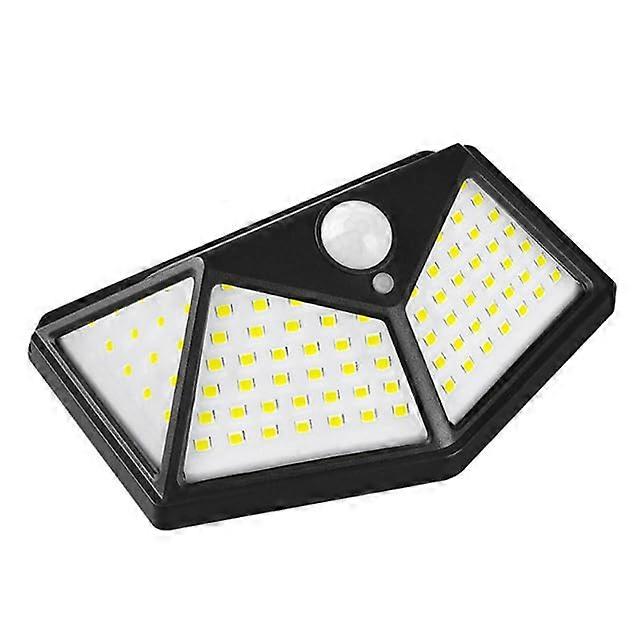 Solar Sensor Security Lights IP44 Outdoor Wall Light 3 Lighting Modes Solar Powered for Courtyard Backyard Garden