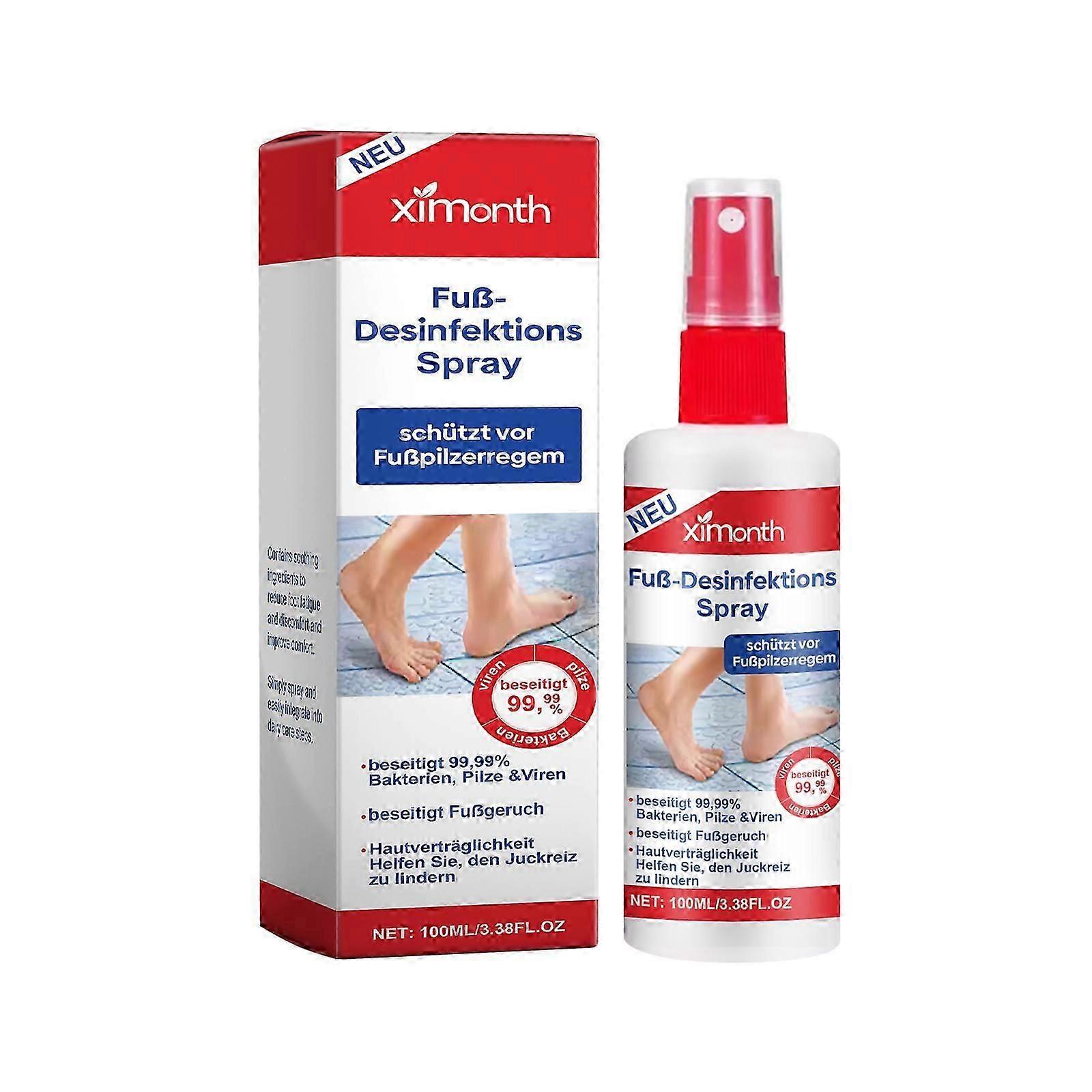 Aloe Vera Foot Spray - Fast Drying, Antibacterial, Hydrating & Refreshing for Tired Feet