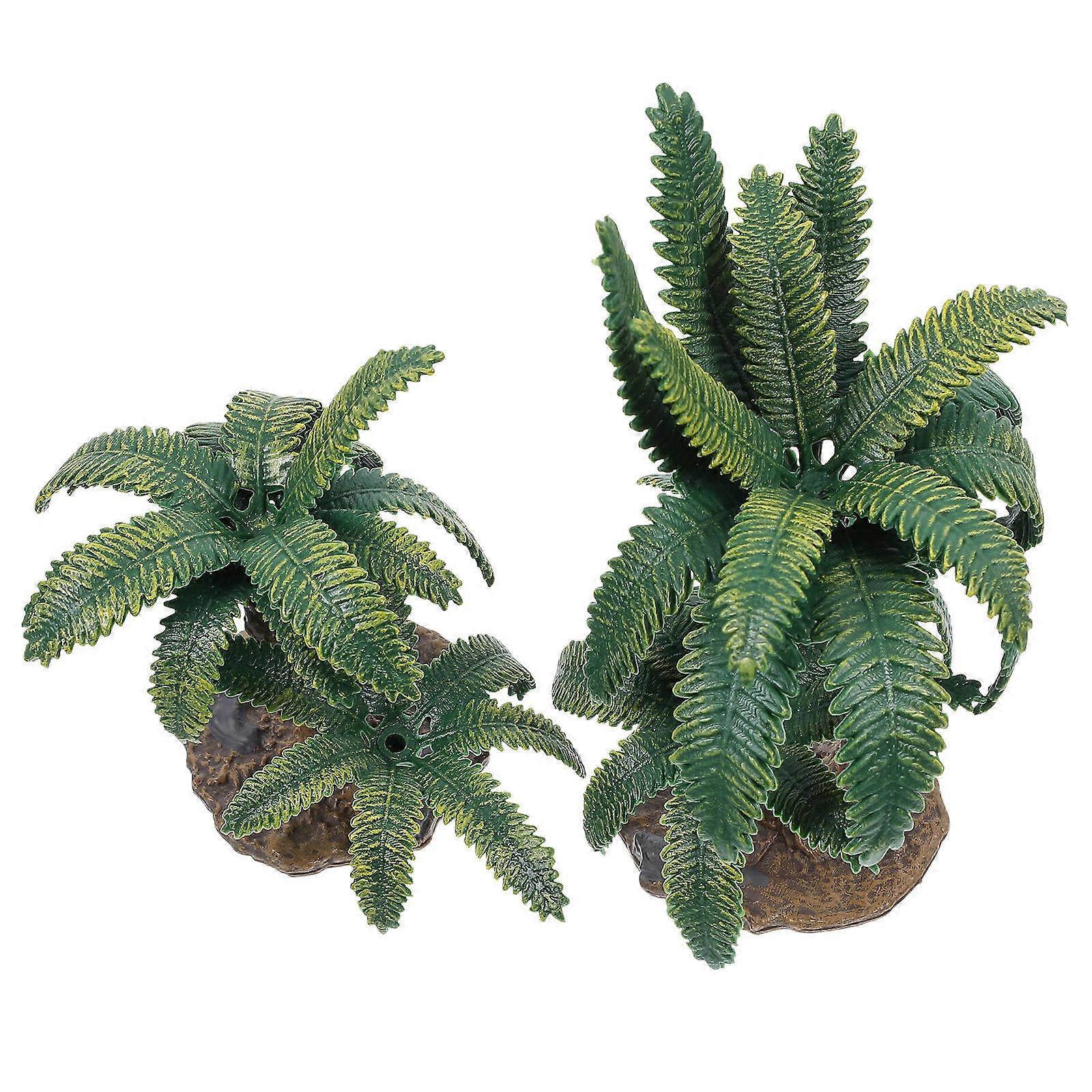 Artificial Tree Models Sand Table Iron Tree Model for Decoration 2Pcs