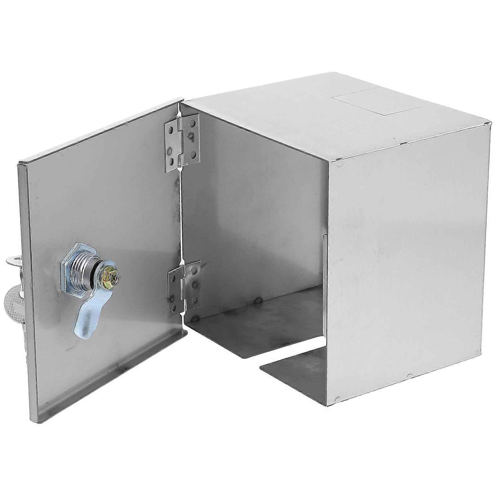 Silver Metal Lockable Socket for Home Electrical Protection