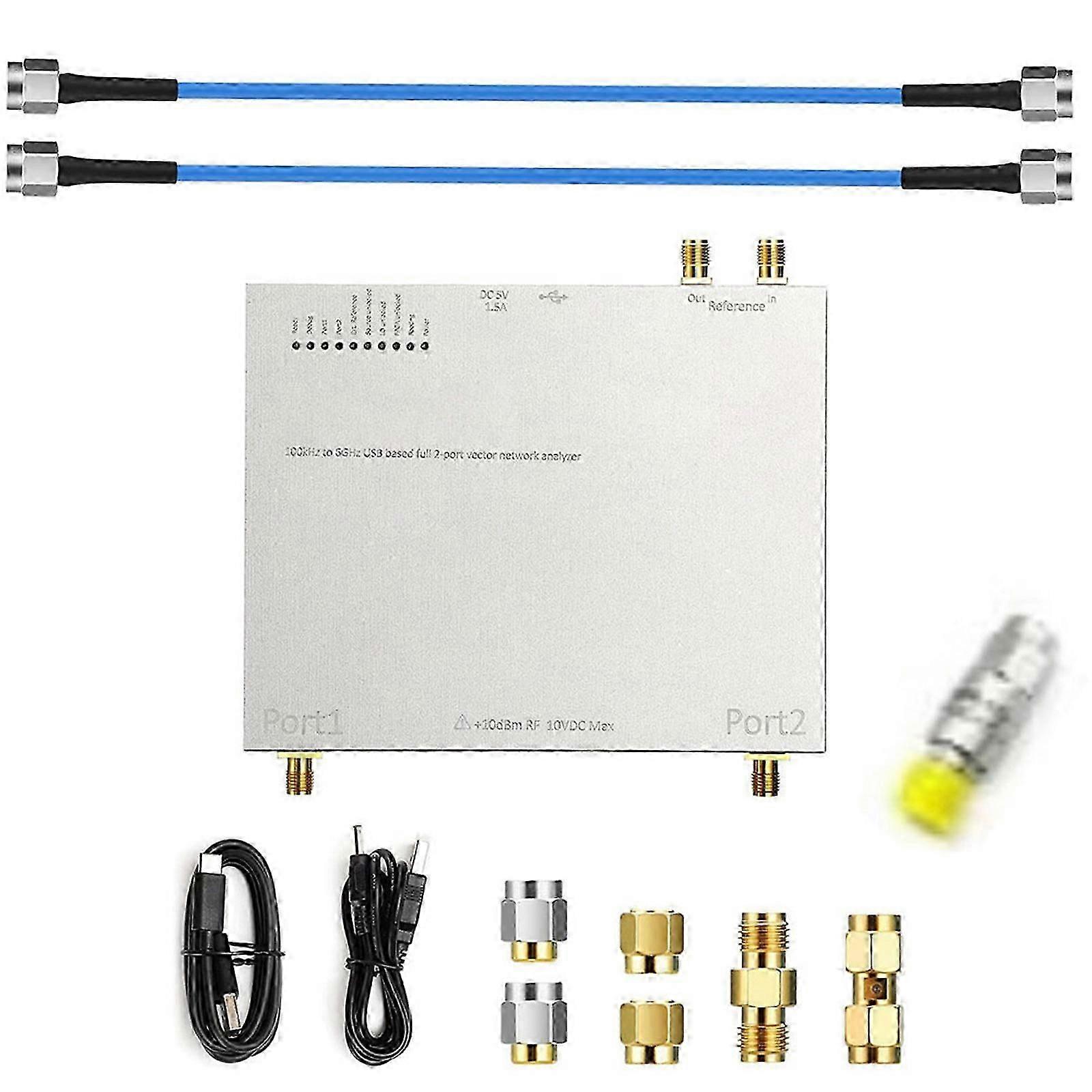 Antennas Analyzers 100KHz To 6GHz USB Based Full 2-Port Vector Networking Analyzers Vector Networking Analyzers Portable