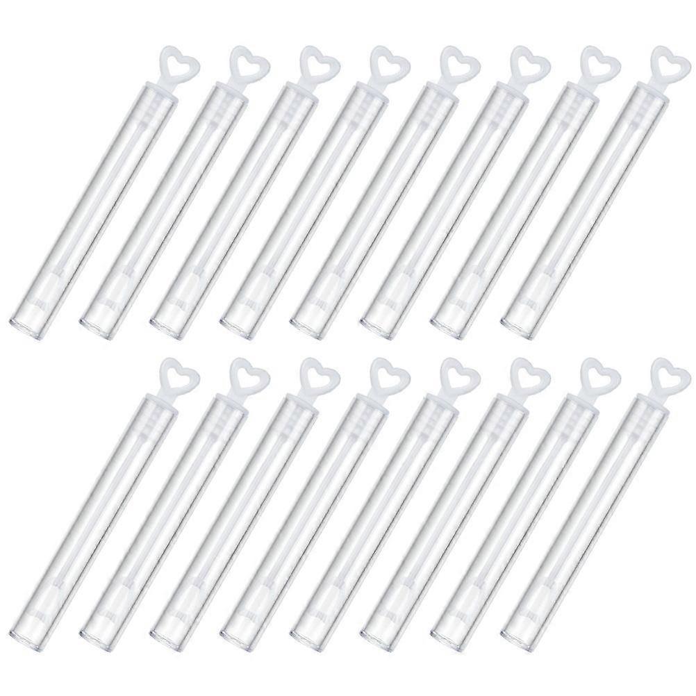 Empty Bubble Bottles Kids Bulk Bubble Solution Bottle for Bubble Solution Transparent Bubbles 50Pcs