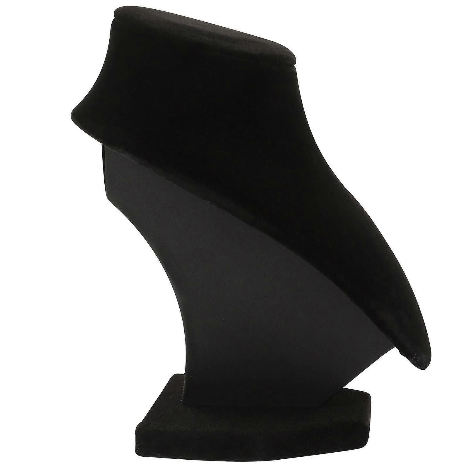 Présentoir à colliers noir pour bijoux