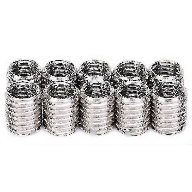2025 10pcs Insert Nut Thread Repair Sleeve Threaded Bushing Screw Reducing Conversion Tool p20241126508