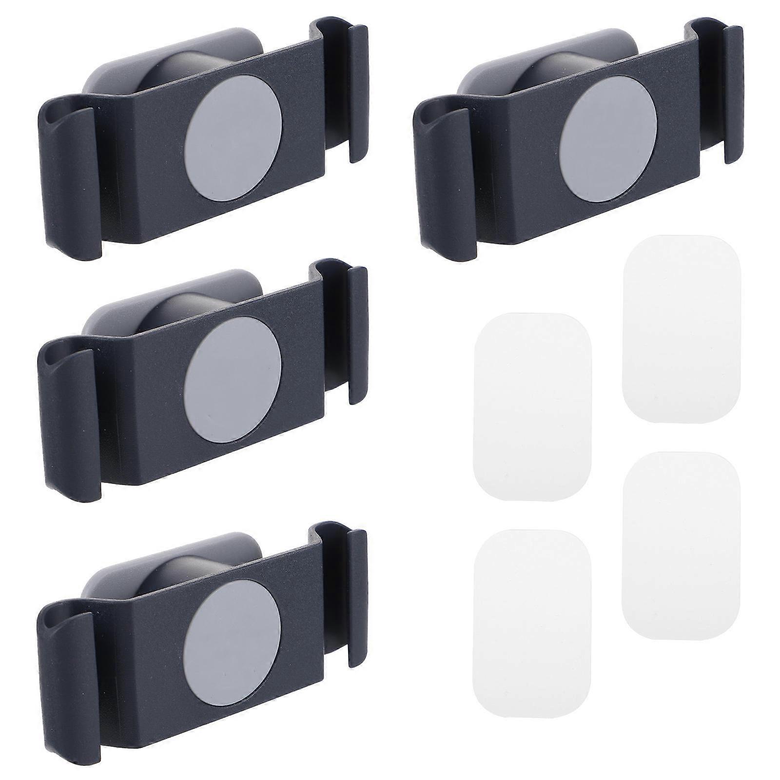 4Pcs Blue Cable Organizer Plastic Insert Hook for Storage Use Wall Mounted