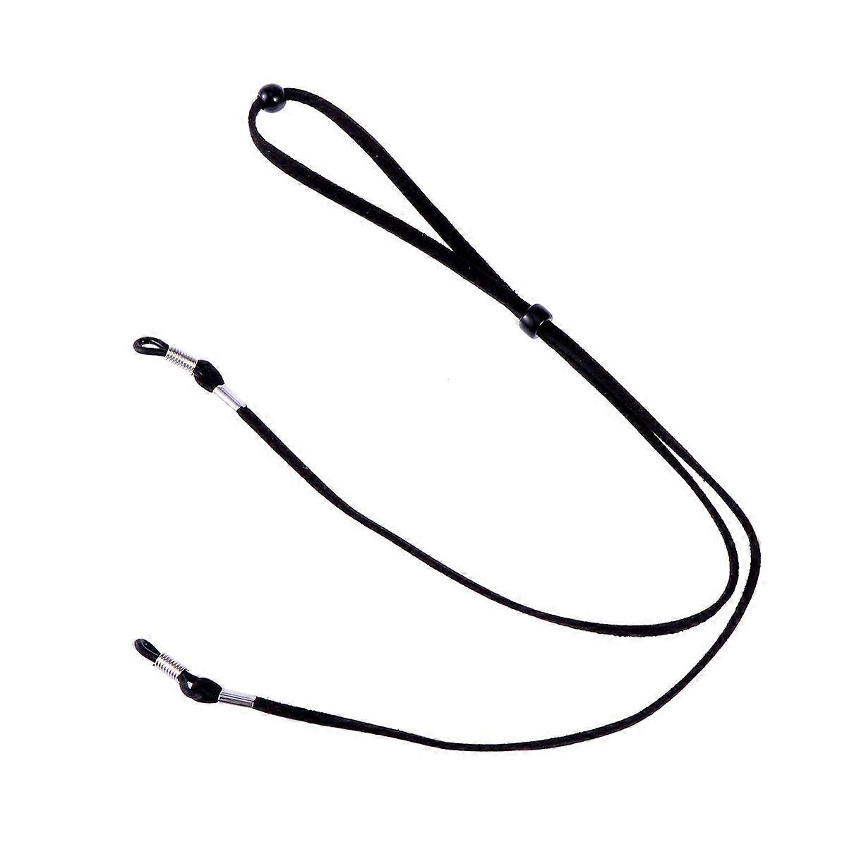 Eyeglasses String Holder Strap for Fixation 1 Piece Black Glasses Cord