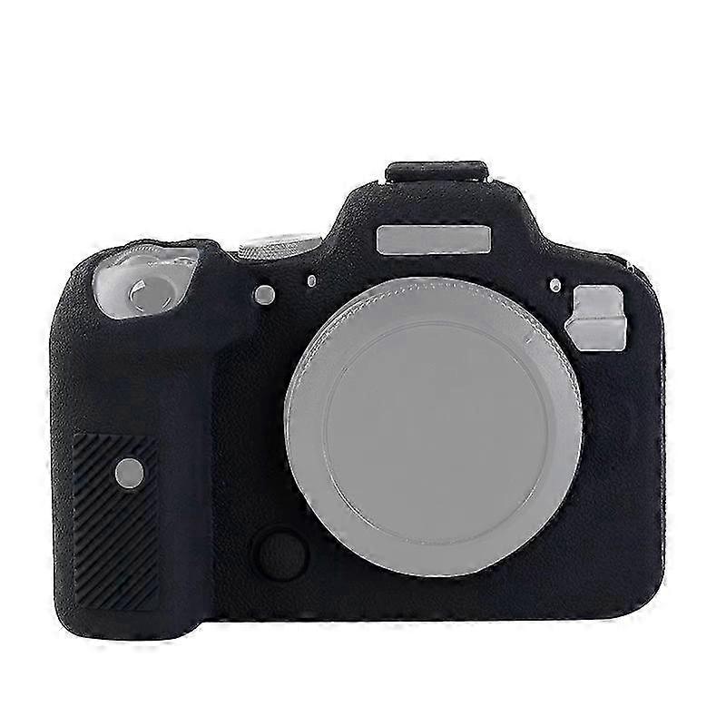 2026 For Canon EOS R6 Litchi Texure Soft Silicone Case