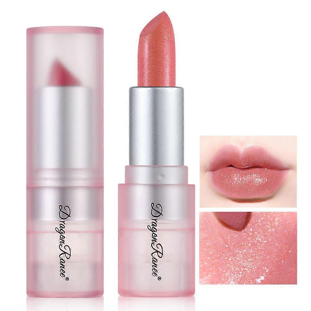 Long Lasting Plumping Lip Gloss with Deep Hydration and Pearl Shimmer Finish, 01
