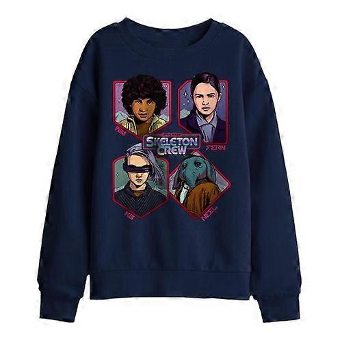 Star Wars: Skeleton Crew Childrens/Kids Badge Sweatshirt