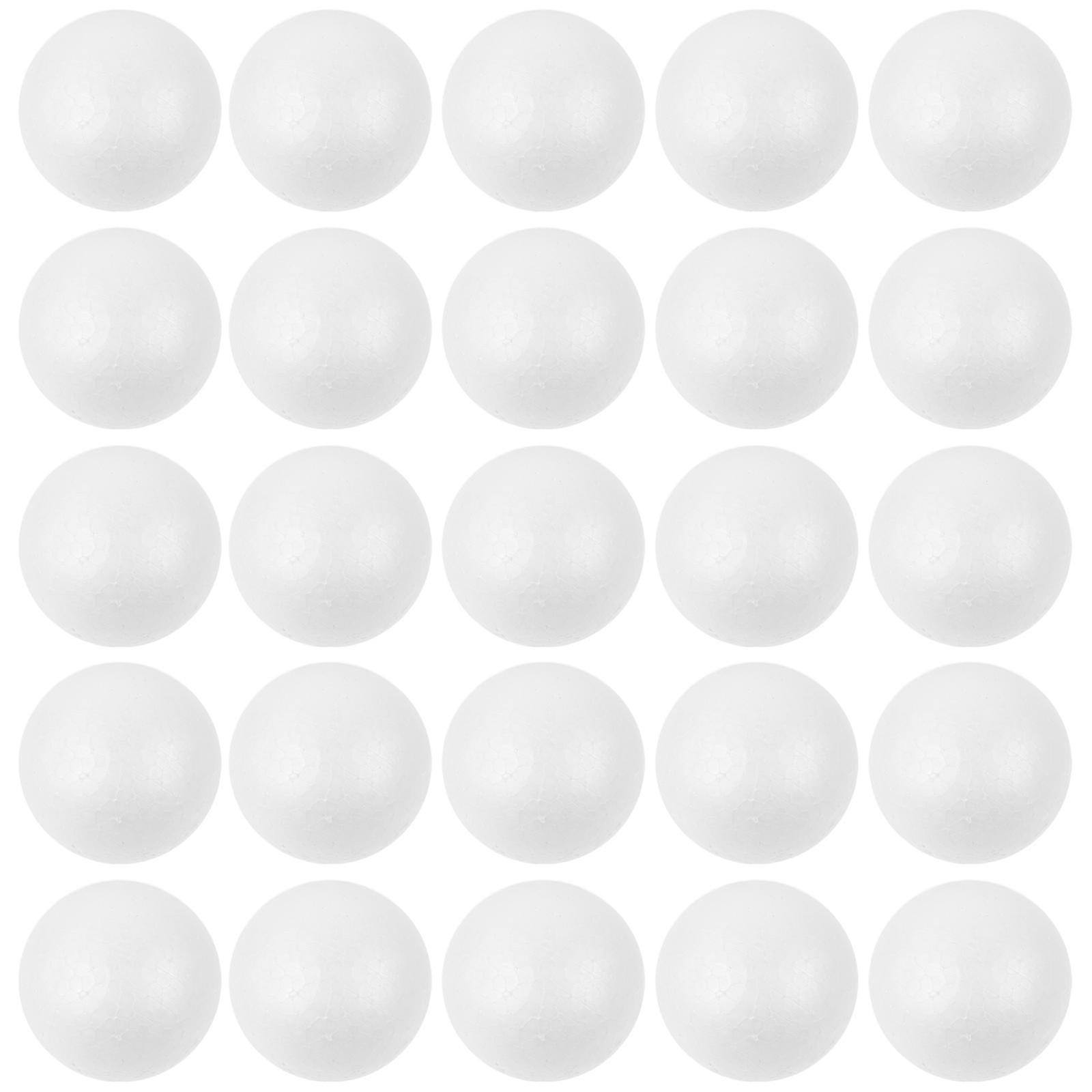 25pcs 7cm Solid Ball Funny Children DIY Craft Material and Ornament