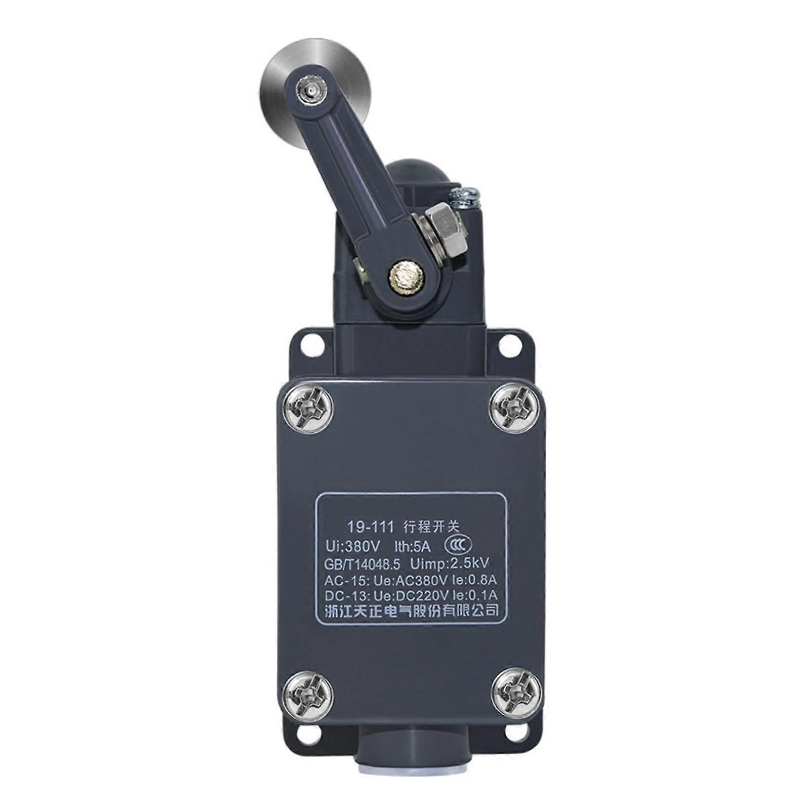 Limit Switch for Machine Tool with Precise Positioning Control and Key Operated Safety Function