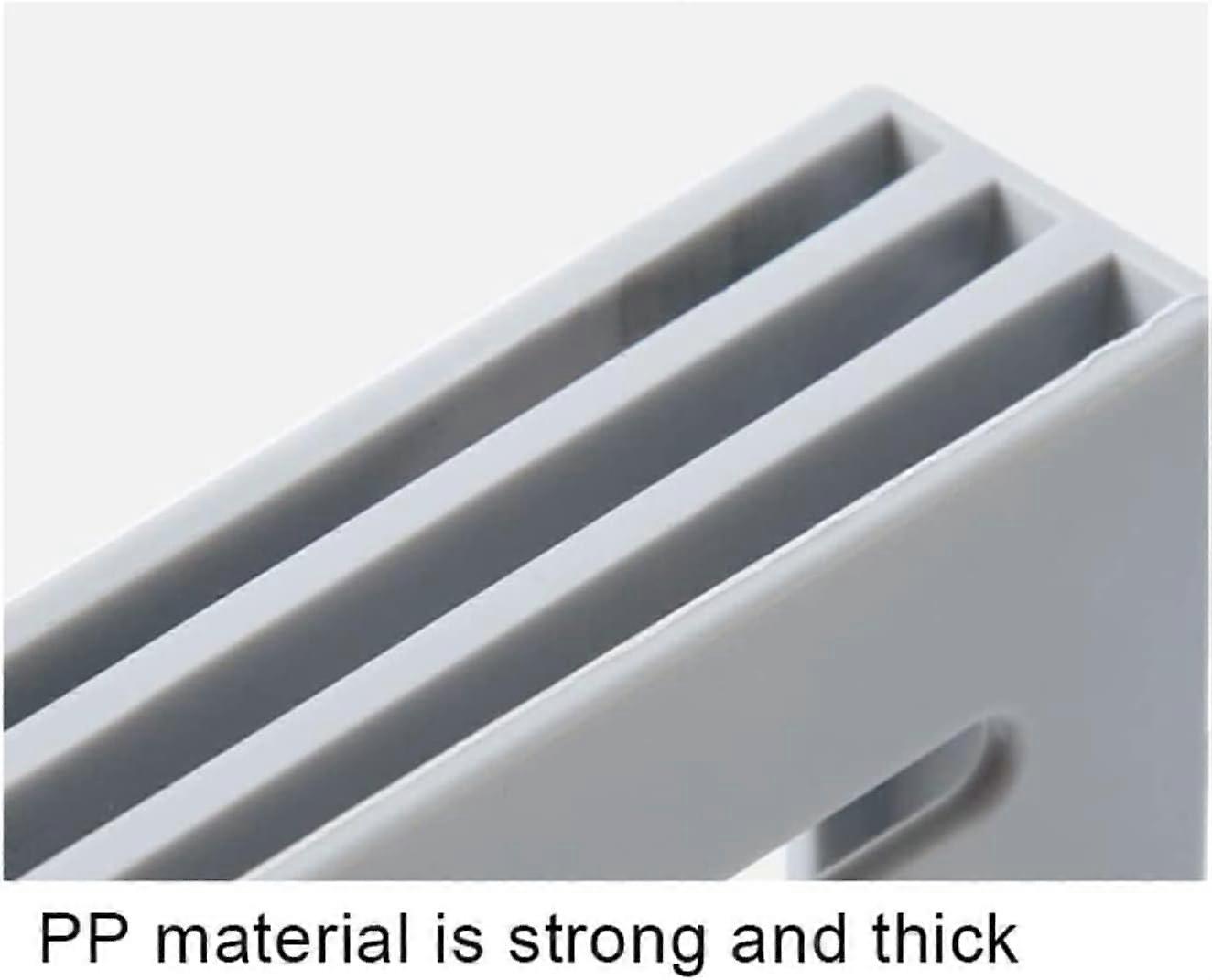 Universal Knife Block and Wall Mounted Knife Holder for Safe Compact Kitchen Storage Navy Blue