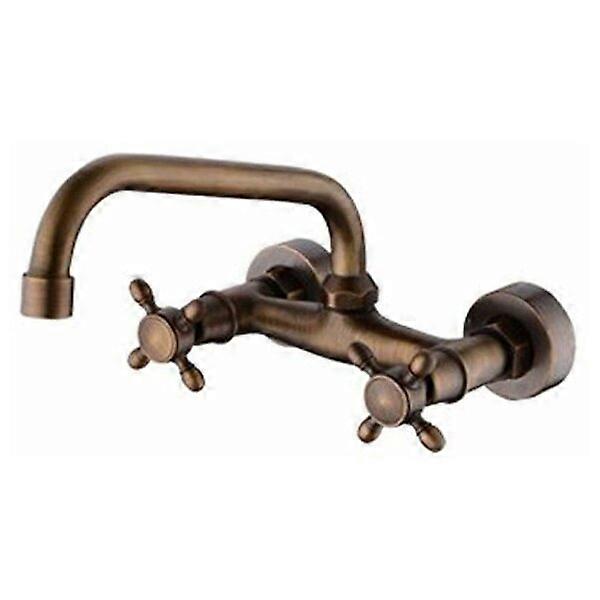 Brass Wall Socket, All Copper 59 Material, Retro Rotating Design Power Socket