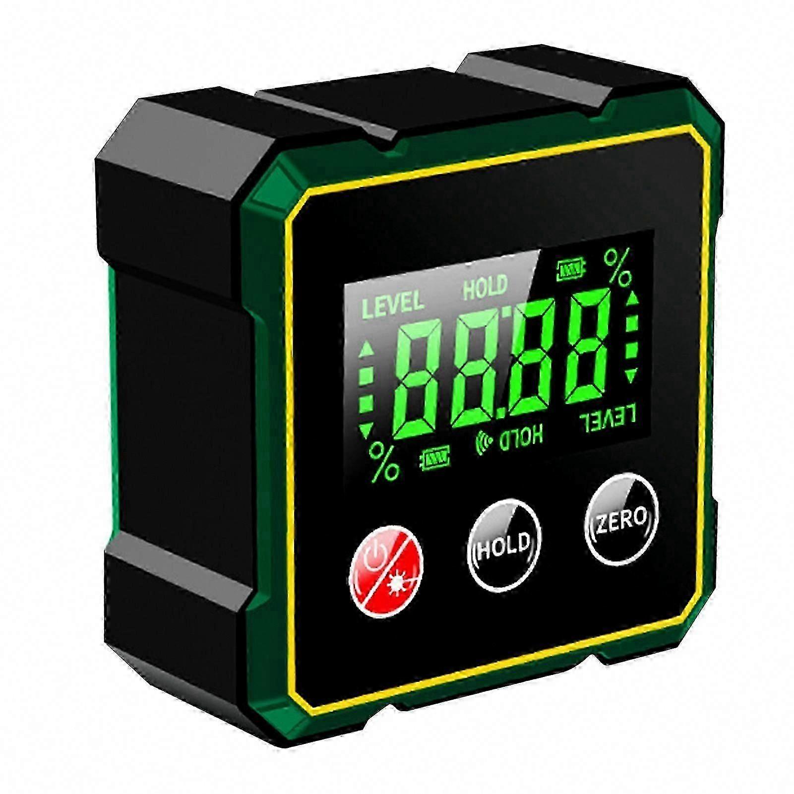 Digital Angle Finder with Electronic Laser Level LCD Display for Woodworking Construction