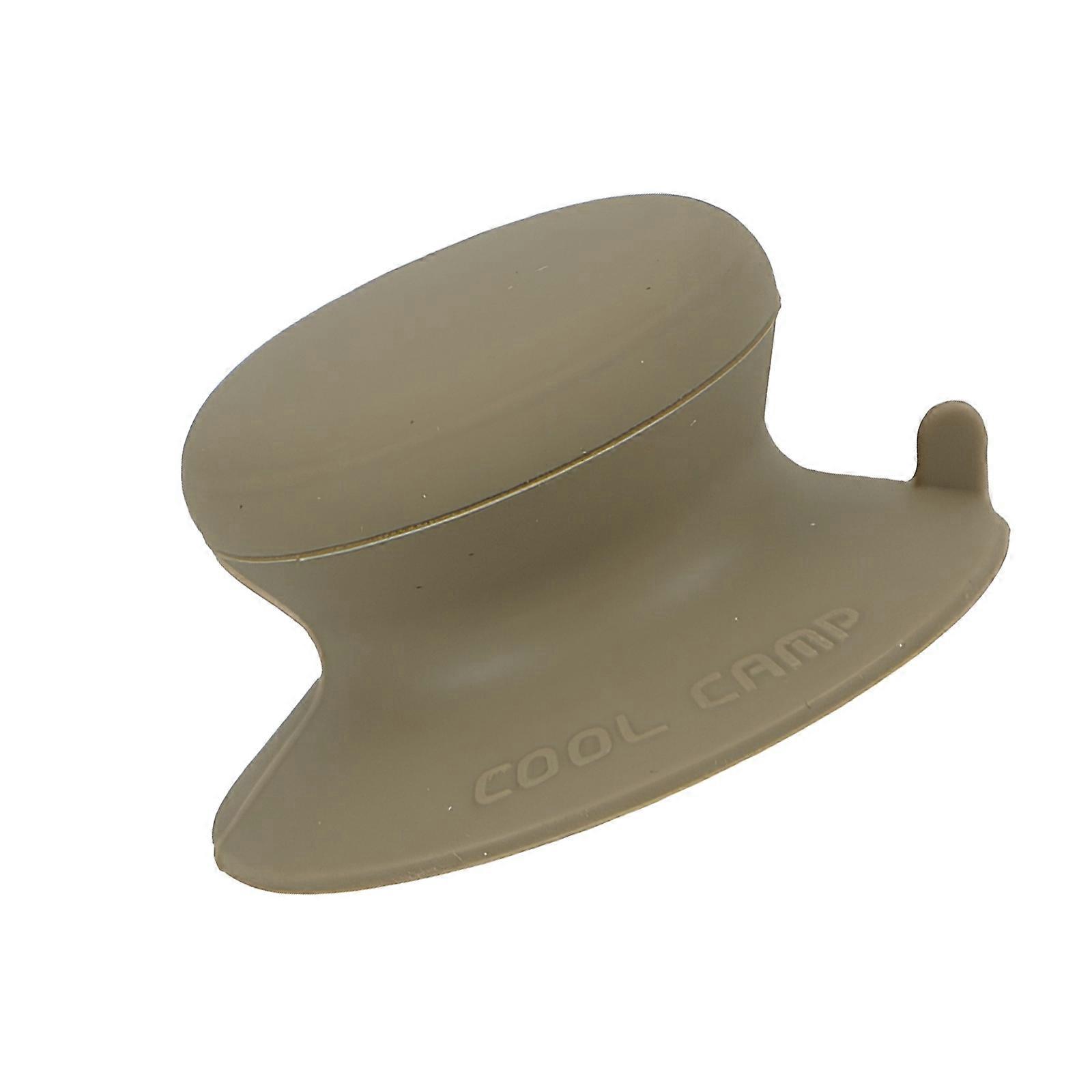 Universal Pot Lib Knobs Caps Heat-Resistant Cooking Pan Lid Cover Replacement Lifting Handle Kitchen Cookware Handgrip  khaki