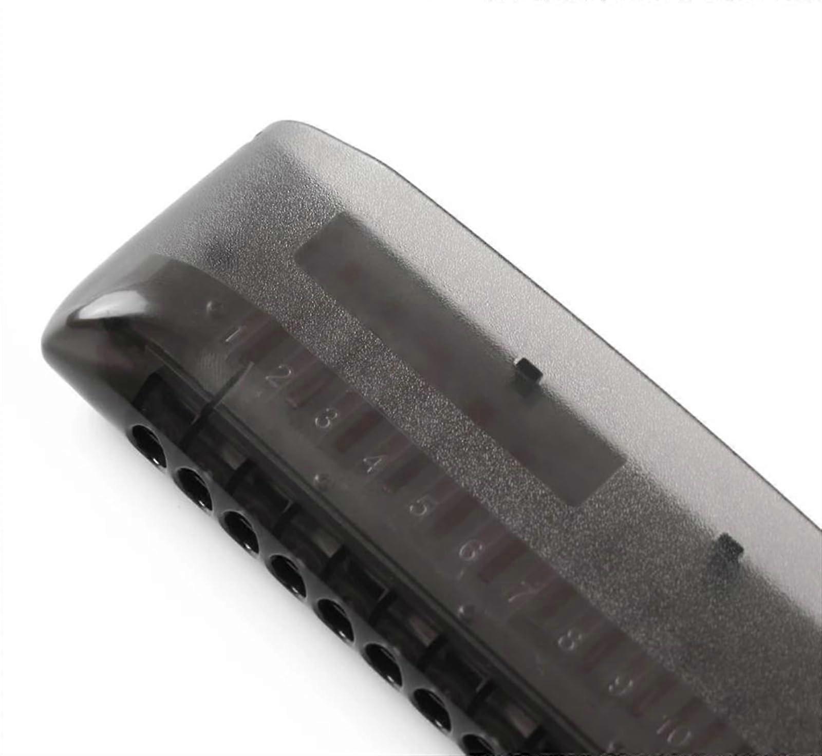 Bb Chromatic Harmonica for Beginners Black Cover with Responsive Phosphor Bronze Reeds