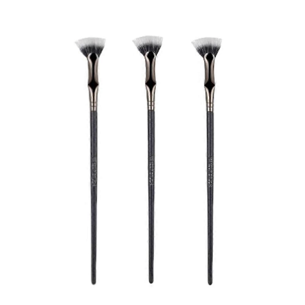Scalloped Lash Brush, for Upper Lower Eye 3pcs
