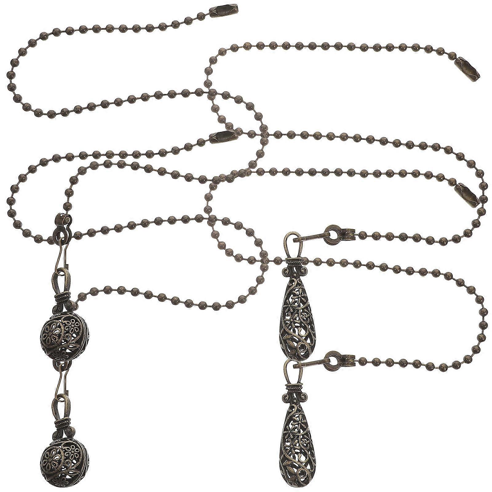 Metal Fan Pull Chain Light Pull Chain Extension 12Pcs Collection
