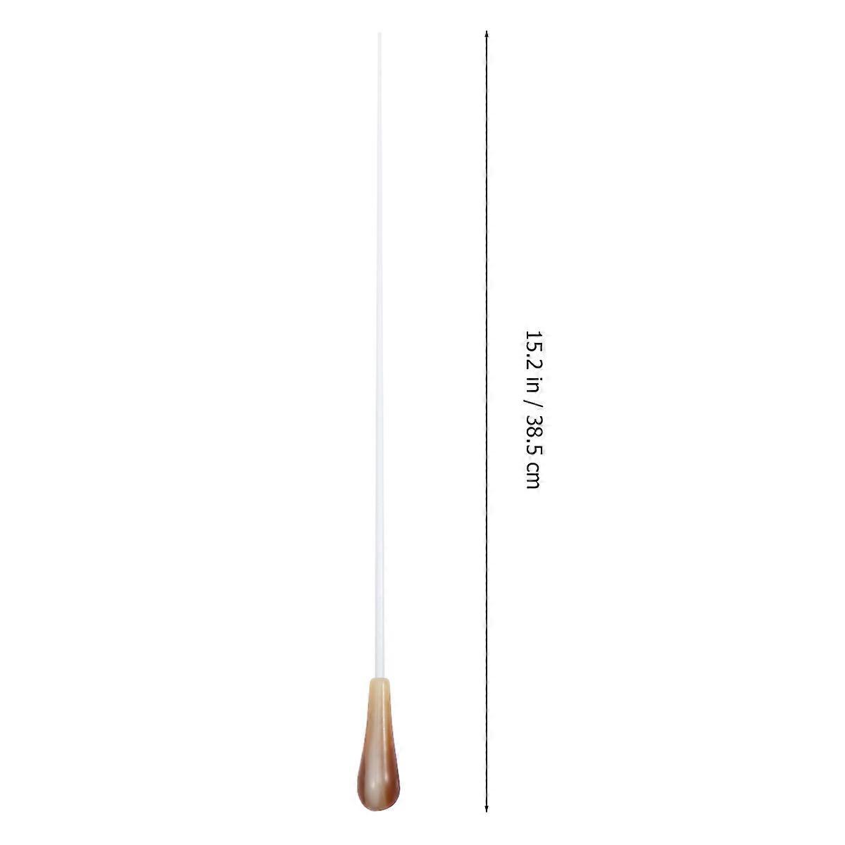 Performance Baton White For Orchestra Directors Teachers 39X2.2Cm Cylindrical Shape 1Pack