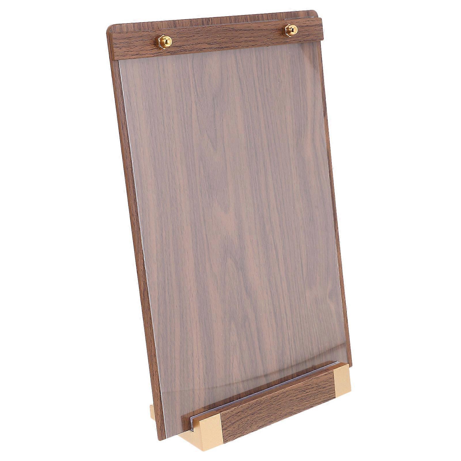 Wood Plaque Display Stand for Certificate Holders 3Pcs Pack